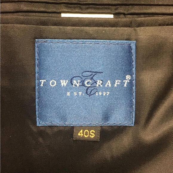 TOWNCRAFT DARK GREY MEN’S COAT- SIZE 40S - Picture 6 of 7